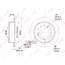 Купить ДИСК ТОРМОЗНОЙ ЗАДНИЙ (312X18) ПОДХОДИТ ДЛЯ TOYOTA LAND CRUISER PRADO(120) 2.7-4.0 01-09 / LAND CRUISER(80/90) 2.7-4.0 90 / HILUX 3.0D 05-06, LEXUS GX470 01-09 BN-1183