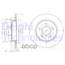 Купить ДИСК ТОРМОЗНОЙ ЗАДНИЙ FORD FOCUS II (265ММ) BG3896