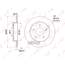 Купить ДИСК ТОРМОЗНОЙ ЗАДНИЙ (265X11) ПОДХОДИТ ДЛЯ MAZDA 3(BK/L) 1.4-2.2D 03 BN-1065