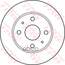 Купить ДИСК ТОРМОЗНОЙ ПЕРЕДНИЙ DAIHATSU SIRION (M1, M3_), YRV (M2) DF4887