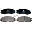 Купить ТОРМОЗНЫЕ КОЛОДКИ ПЕРЕДНИЕ LOW METALLIC C11CR1066