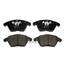 Купить ТОРМОЗНЫЕ КОЛОДКИ ПЕРЕДНИЕ LOW METALLIC C11CR0067