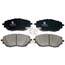 Купить ТОРМОЗНЫЕ КОЛОДКИ ПЕРЕДНИЕ LOW METALLIC C11CR1088