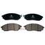 Купить ТОРМОЗНЫЕ КОЛОДКИ ПЕРЕДНИЕ LOW METALLIC C11CR1037