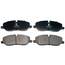Купить ТОРМОЗНЫЕ КОЛОДКИ ПЕРЕДНИЕ LOW METALLIC C11CR1047