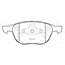 Купить КОЛОДКИ ТОРМОЗНЫЕ ДИСКОВЫЕ ПЕРЕДНИЕ FORD FOCUS C-MAX 1.6I-2.0TDCI, MAZDA 3 1.4I-2.0CRDT 03 (СТАРЫЙ АРТ. CKF-14) GK0159