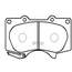 Купить КОЛОДКИ ТОРМОЗНЫЕ ДИСКОВЫЕ ПЕРЕДНИЕ TOYOTA LAND CRUISER J12 4.0I3.0D 03 (СТАРЫЙ АРТ. CKT-36) GK1050