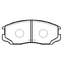Купить КОЛОДКИ ТОРМОЗНЫЕ ДИСКОВЫЕ ПЕРЕДНИЕ MITSUBISHI LANCER/COLT 1.3-2.0/1.8D-2.0D 88 (СТАРЫЙ АРТ. CKM-3) GK0571