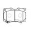 Купить КОЛОДКИ ТОРМОЗНЫЕ ДИСКОВЫЕ TOYOTA LAND CRUISER 4.2D 9098/4.2D/4.7 98 (СТАРЫЙ АРТ. CKT-29) GK1043
