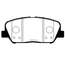 Купить КОЛОДКИ ТОРМОЗНЫЕ ДИСКОВЫЕ ПЕРЕДНИЕ KIA OPTIMA, HYUNDAI GENESISVELOSTER 2.0 10 (СТАРЫЙ АРТ. CKKK-47) GK0553