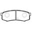 Купить КОЛОДКИ ТОРМОЗНЫЕ ДИСКОВЫЕ ЗАДНИЕ TOYOTA LAND CRUISER 4.2D 90 (СТАРЫЙ АРТ. CKT-14) GK1028