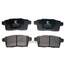 Купить ТОРМОЗНЫЕ КОЛОДКИ ЗАДНИЕ LOW METALLIC C12CR1014