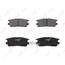 Купить КОЛОДКИ ТОРМОЗНЫЕ ЗАДНИЕ ПОДХОДИТ ДЛЯ MITSUBISHI PAJERO 00/PAJERO SPORT 98/SPACE GEAR 00 BD-5502