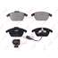 Купить КОЛОДКИ ТОРМОЗНЫЕ ПЕРЕДНИЕ ПОДХОДИТ ДЛЯ AUDI A3 03/ TT 06, SEAT LEON/TOLEDO, SKODA OCTAVIA 04/SUPERB 08, VW GOLF V-VI/JETTA 05/PASSAT 05/TOURAN 03 BD-1203