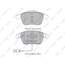 Купить КОЛОДКИ ТОРМОЗНЫЕ ПЕРЕДНИЕ ПОДХОДИТ ДЛЯ VW TIGUAN 1.4-2.0 07 BD-8038