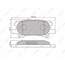 Купить КОЛОДКИ ТОРМОЗНЫЕ ЗАДНИЕ ПОДХОДИТ ДЛЯ LEXUS RX300/330/350 03 BD-7534