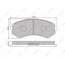 Купить КОЛОДКИ ТОРМОЗНЫЕ ПЕРЕДНИЕ ПОДХОДИТ ДЛЯ MAZDA MPV 99, MITSUBISHI PAJERO III-IV 00/PAJERO SPORT 2.5TD 02 BD-5506