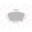 Купить КОЛОДКИ ТОРМОЗНЫЕ ПЕРЕДНИЕ ПОДХОДИТ ДЛЯ MITSUBISHI CARISMA 1.6-1.9D 00-06 / COLT VI 1.5 05, SMART FORFOUR 1.5 05-06, VOLVO S40 1.6-2.0T 95-03 BD-5522
