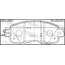 Купить КОЛОДКИ ТОРМОЗНЫЕ ПЕРЕДНИЕ ПОДХОДИТ ДЛЯ NISSAN ALTIMA L33 2012.05- [US] 0201-L33RF