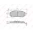 Купить КОЛОДКИ ТОРМОЗНЫЕ ПЕРЕДНИЕ ПОДХОДИТ ДЛЯ NISSAN MURANO 3.5 04/PATHFINDER 2.5TD 05 BD-5725