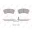 Купить КОЛОДКИ ТОРМОЗНЫЕ ПЕРЕДНИЕ ПОДХОДИТ ДЛЯ KIA SPECTRA 05 / CLARUS/RIO 00-05/SHUMA 01-04 BD-4403