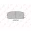Купить КОЛОДКИ ТОРМОЗНЫЕ ЗАДНИЕ ПОДХОДИТ ДЛЯ GREAT WALL HOVER 2.4 05, ISUZU TROOPER 3.0-3.5 91-04, OPEL FRONTERA 2.0-3.2 91-04, BD-3803