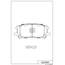 Купить КОЛОДКИ ТОРМОЗНЫЕ ДИСКОВЫЕ ПЕР. LEXUS RX300 ALL 03- D2249H