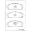 Купить КОЛОДКИ ТОРМОЗНЫЕ ДИСКОВЫЕ ПЕР. NISSAN X-TRAIL 2.0,2.5 01- , PATHFINDER 97- D1211MH