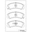 Купить КОЛОДКИ ТОРМОЗНЫЕ ДИСКОВЫЕ ПЕР MITSUBISHI OUTLANDER I/II/III 02 D6039MH