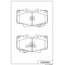 Купить КОЛОДКИ ТОРМОЗНЫЕ ДИСКОВЫЕ ПЕР. TOYOTA LAND CRUISER 80 4.04.5 4.2TD 90- D2094MH