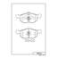 Купить КОЛОДКИ ТОРМОЗНЫЕ ДИСКОВЫЕ ПЕРЕДНИЕ FORD MAVERICK 03- D3114