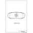 Купить КОЛОДКИ ТОРМОЗНЫЕ ДИСКОВЫЕ ЗАДНИЕ LAND CRUISER 200 (J2) 08 D2281H