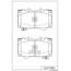 Купить КОЛОДКИ ТОРМОЗНЫЕ ДИСКОВЫЕ ПЕР.TOYOTA LAND CRUISER 4.2D 90-984.2D4.7 98- D2177MH