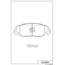 Купить КОЛОДКИ ТОРМОЗНЫЕ ДИСКОВЫЕ ПЕРЕД TOYOTA RAV 4 (A3/A4) 05 D2268H