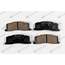 Купить КОЛОДКИ ТОРМОЗНЫЕ ДИСКОВЫЕ ЗАДН. TOYOTA PREVIA 2.4I & 4WD 90-00 D2105