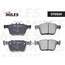 Купить КОЛОДКИ ТОРМОЗНЫЕ ЗАДНИЕ (СМЕСЬ SEMI-METALLIC) AUDI A3/VW GOLF VII 12- (TRW GDB1957) E110524