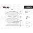 Купить КОЛОДКИ ТОРМОЗНЫЕ ПЕРЕДНИЕ (СМЕСЬ SEMI-METALLIC) OPEL CORSA C 01/TIGRA B 04 (TRW GDB1570) E100479