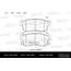 Купить КОЛОДКИ ТОРМОЗНЫЕ ПЕРЕДНИЕ (БЕЗ ДАТЧИКА) (СМЕСЬ LOW-METALLIC) SUZUKI IGNIS 00/ALTO 02- (TRW GDB3276) E400357