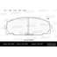 Купить КОЛОДКИ ТОРМОЗНЫЕ ПЕРЕДНИЕ (БЕЗ ДАТЧИКА) (СМЕСЬ LOW-METALLIC) TOYOTA HIACE 2.0-2.7 84- (TRW GDB770) E400355
