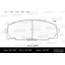 Купить КОЛОДКИ ТОРМОЗНЫЕ ПЕРЕДНИЕ (СМЕСЬ CERAMIC СЕРИЯ PRO) TOYOTA HIACE 2.0-2.7 84- (TRW GDB770) E500355