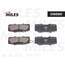 Купить КОЛОДКИ ТОРМОЗНЫЕ ПЕРЕДНИЕ (СМЕСЬ LOW-METALLIC) TOYOTA HILUX 05- (TRW GDB3534) E400501