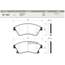 Купить КОЛОДКИ ТОРМОЗНЫЕ CHEVROLET CRUZE/OPEL ASTRA J 15 10- ПЕРЕДНИЕ SP1362