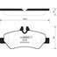 Купить КОЛОДКИ ТОРМОЗНЫЕ MERCEDES SPRINTER 209-524 06-/VW CRAFTER 30-35/30-50 06- ЗАДН. SP1562