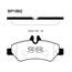 Купить КОЛОДКИ ТОРМОЗНЫЕ MERCEDES SPRINTER 209-524 06-/VW CRAFTER 30-35/30-50 06- ЗАДН. SP1562