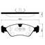 Купить КОЛОДКИ ТОРМОЗНЫЕ ДИСКОВЫЕ DAEWOO NEXIA, OPEL OMEGA 1.8-2.3TD 88-94/VECTRA 1.8-2.0DI SP1078