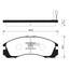 Купить КОЛОДКИ ТОРМОЗНЫЕ MITSUBISHI OUTLANDER 03/PAJERO 9000/00 ПЕРЕДНИЕ SP1068