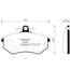 Купить КОЛОДКИ ТОРМОЗНЫЕ AUDI 80/VW GOLF III/PASSAT/VENTO/CHERY AMULET/TIGGO ПЕРЕДНИЕ SP1043