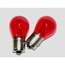 Купить ЛАМПА VEGAS 12V P21W (BA15S) RED КРАСНАЯ ИЗ 10ШТ (AVS) A78180S
