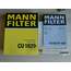 Купить ФИЛЬТР САЛОННЫЙ MANN-FILTER CU 1829